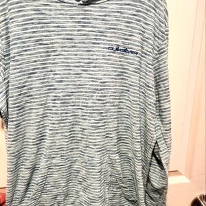 Quiksilver Blue Sweatshirt Hoodie Casual
